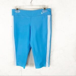 [Nike] Blue Capri Leggings